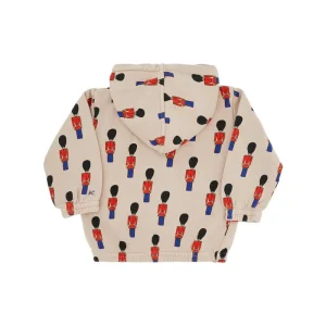 Best Little Tin Soldiers print full-zip hoodie Kids/BOY Clothing