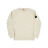 Outlet Logo badge crewneck sweatshirt Kids/BOY Clothing