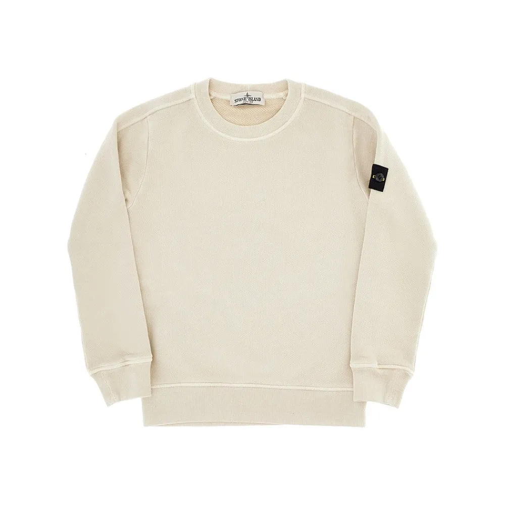 logo_badge_crewneck_sweat_0-3.webp Outlet Logo badge crewneck sweatshirt Kids/BOY Clothing