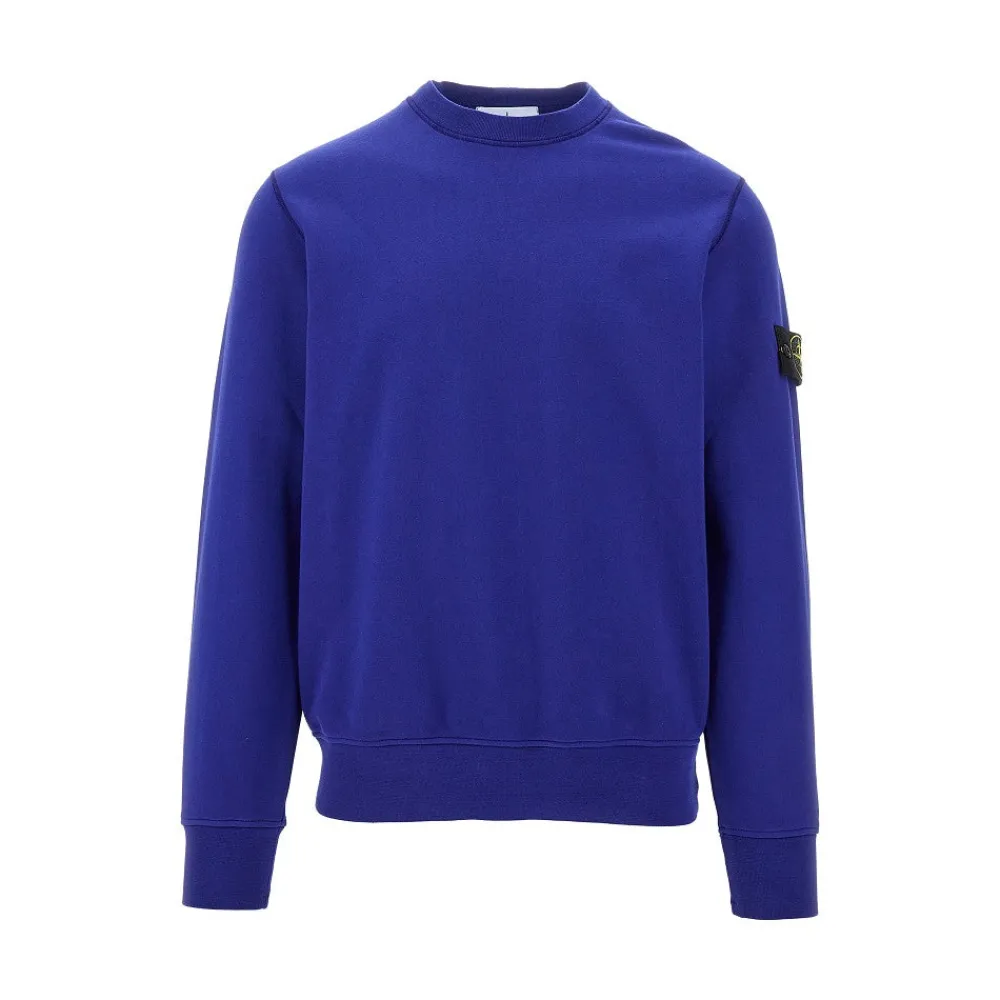 logo_badge_crewneck_sweat_0.webp Online Logo badge crewneck sweatshirt Sweatshirts