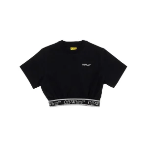 Best Logo band cropped T-shirt Kids Clothing