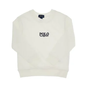 Hot Logo embroidery crewneck sweatshirt Kids/BOY Clothing