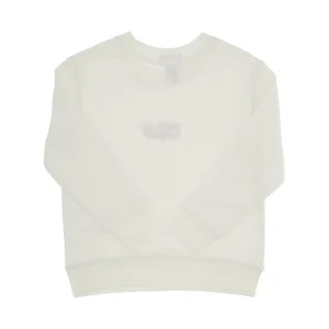 Hot Logo embroidery crewneck sweatshirt Kids/BOY Clothing