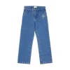 Hot Logo embroidery jeans Kids Clothing