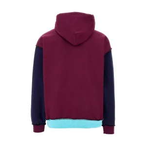 New Logo embroidery patchwork hoodie Sweatshirts