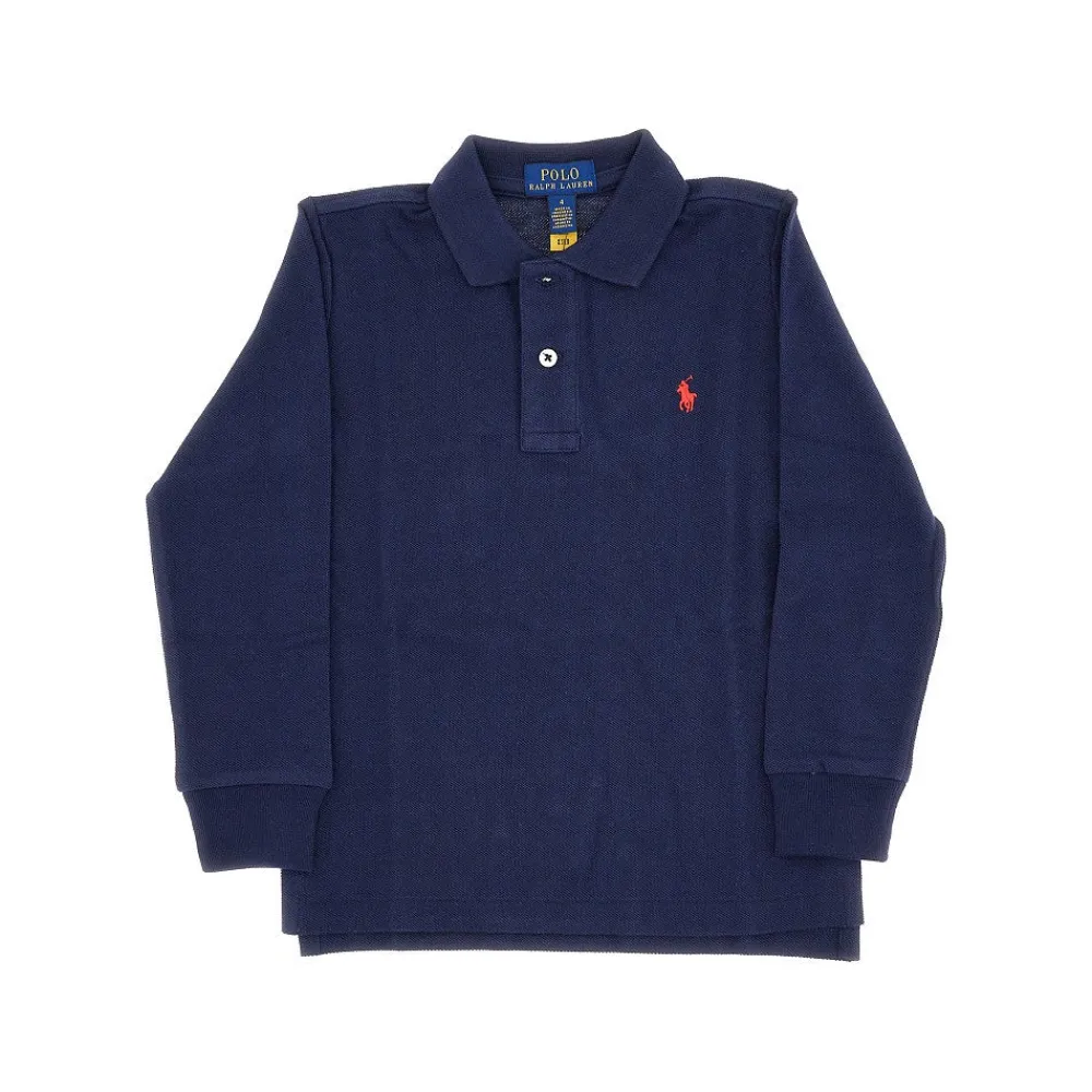 logo_embroidery_piquet_po_0.webp Fashion Logo embroidery piquet polo shirt Kids/BOY Clothing