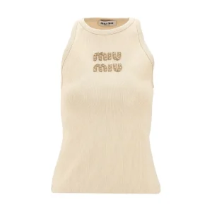 New Logo embroidery tank top Tops