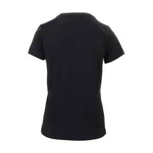 Outlet Logo embroidery T-shirt Tops
