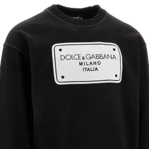 Fashion Logo patch crewneck sweatshirt Sweatshirts