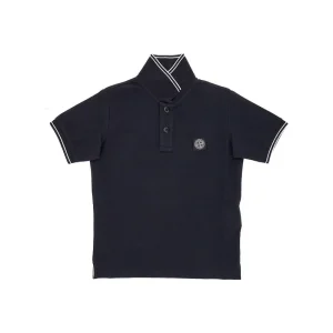 Clearance Logo patch stretch piquet polo shirt Kids/BOY Clothing