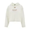 Hot Logo print cropped hoodie Sweatshirts