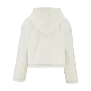Hot Logo print cropped hoodie Sweatshirts