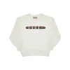 Best Logo print french terry sweatshirt Kids/BOY Clothing