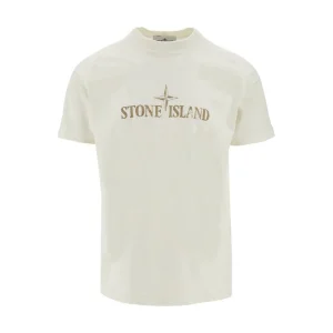 Sale Logo print organic cotton T-shirt T-Shirts And Polo Shirts