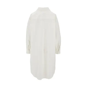 Outlet Logo print poplin shirt dress Shirts