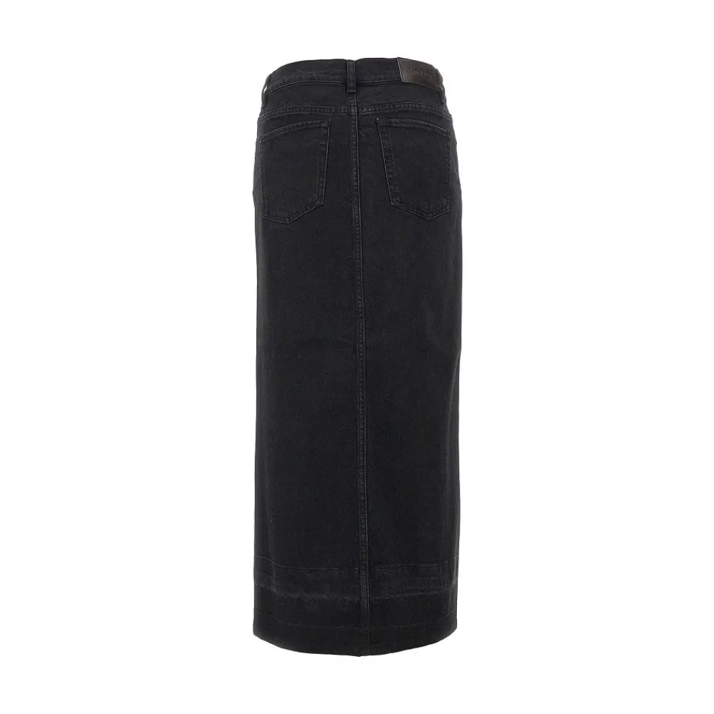 long_denim_skirt_with_spl_2.webp Outlet Long denim skirt with split Skirts