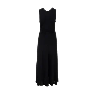 Fashion Long jersey dress with Knot ring Dresses