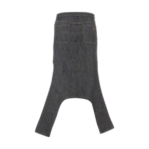 Clearance Long 'Reversed' denim skirt Skirts