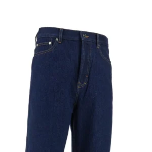 Sale Loose Fit jeans with Rose embroidery Jeans