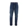 Fashion Loose jeans with logo plate Jeans