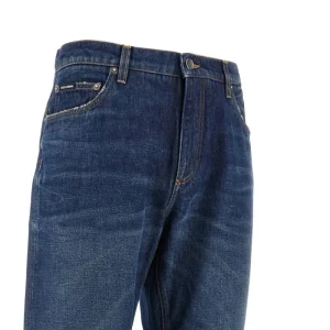 Fashion Loose jeans with logo plate Jeans