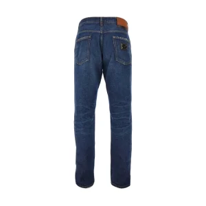Fashion Loose jeans with logo plate Jeans