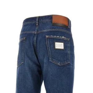 Fashion Loose jeans with logo plate Jeans