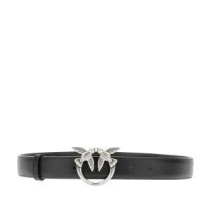 Outlet Love Birds leather belt Belts