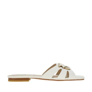 Discount Love Birds' nappa leather slides Sandals