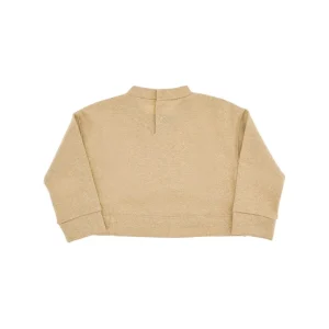 Clearance Lurex cropped sweatshirt Kids Clothing