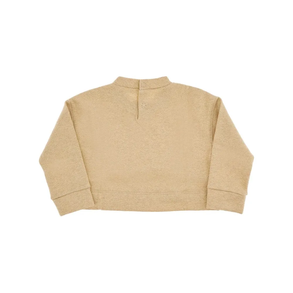 lurex_cropped_sweatshirt_1.webp Clearance Lurex cropped sweatshirt Kids Clothing