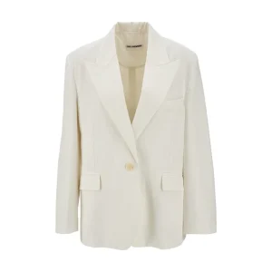 Discount Lurex pinstriped motif jacket Jackets