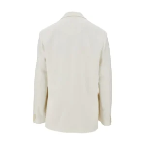 Discount Lurex pinstriped motif jacket Jackets