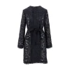 Hot Macramé lace dust coat Outerwear