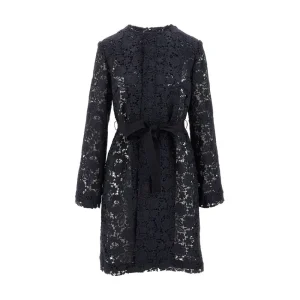 Hot Macramé lace dust coat Outerwear