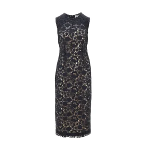 Clearance Macramé lace midi dress Dresses