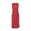 Sale Macramé lace midi dress Dresses