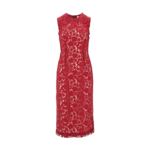 Sale Macramé lace midi dress Dresses