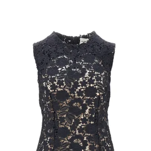 Clearance Macramé lace midi dress Dresses