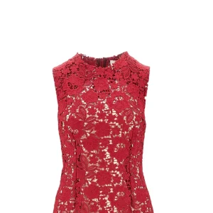 Sale Macramé lace midi dress Dresses