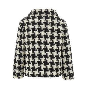 Outlet Macro Pied De Poule Tweed jacket Jackets