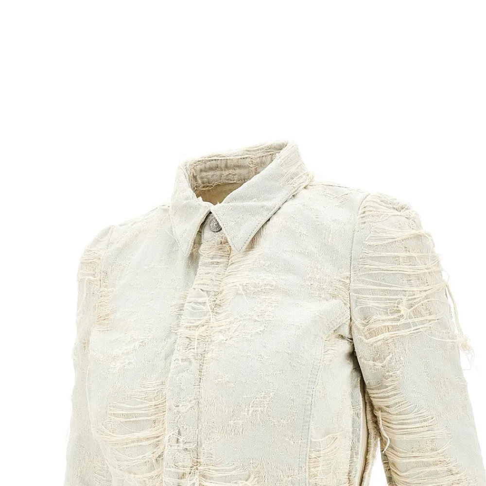 madeline_frayed_denim_shi_1.webp Sale Madeline' frayed denim shirt Shirts