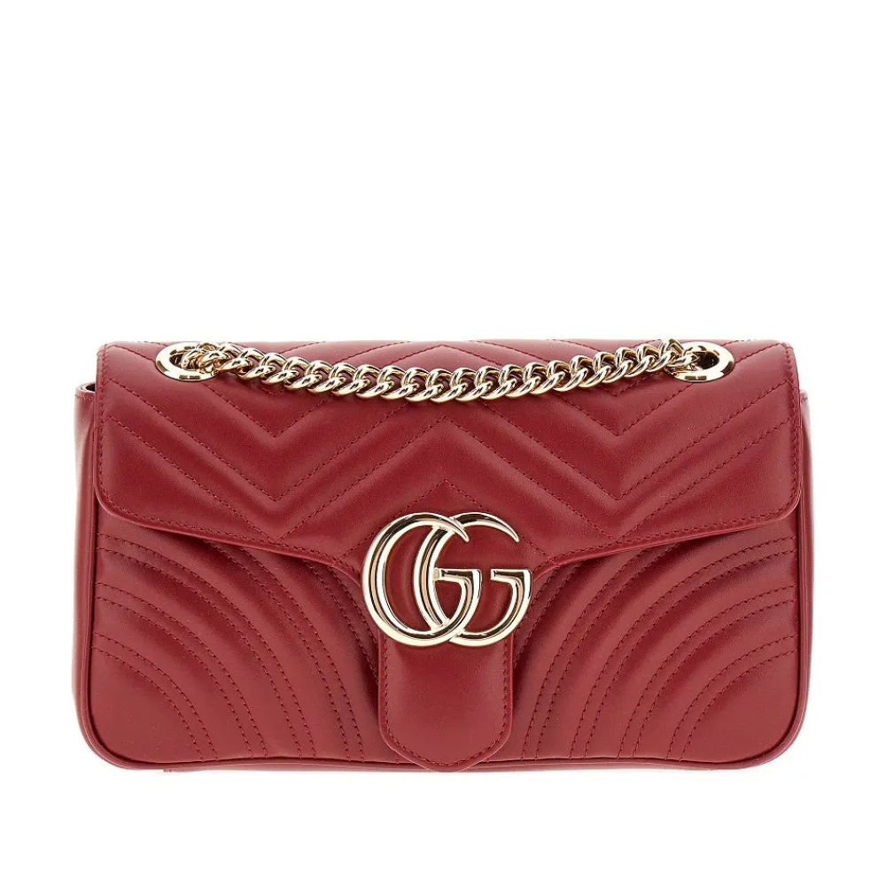 matelass_leather_gg_marmo_0.webp Discount Matelassé leather GG Marmont bag Shoulder Bags