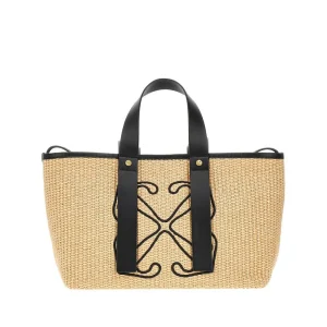 Clearance Medium 'Day Off' raffia bag Shoulder Bags