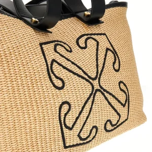 Clearance Medium 'Day Off' raffia bag Shoulder Bags