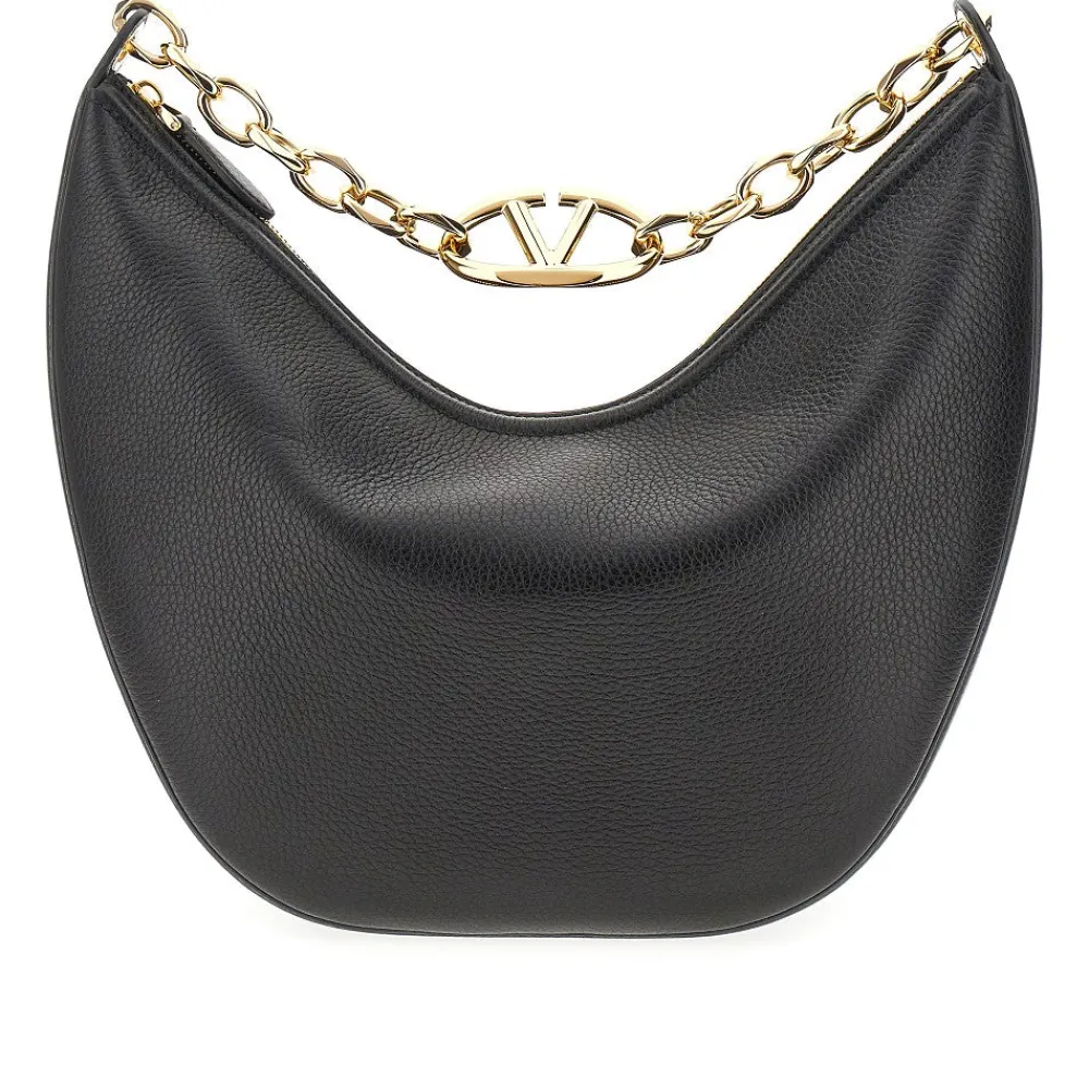 medium_vlogo_moon_hobo_ba_0.webp Outlet Medium 'VLogo Moon' hobo bag Shoulder Bags