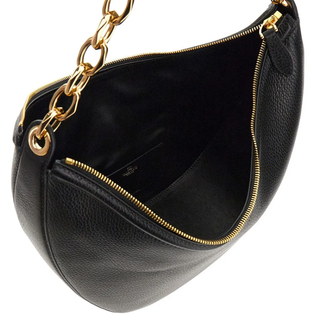 medium_vlogo_moon_hobo_ba_2.webp Outlet Medium 'VLogo Moon' hobo bag Shoulder Bags
