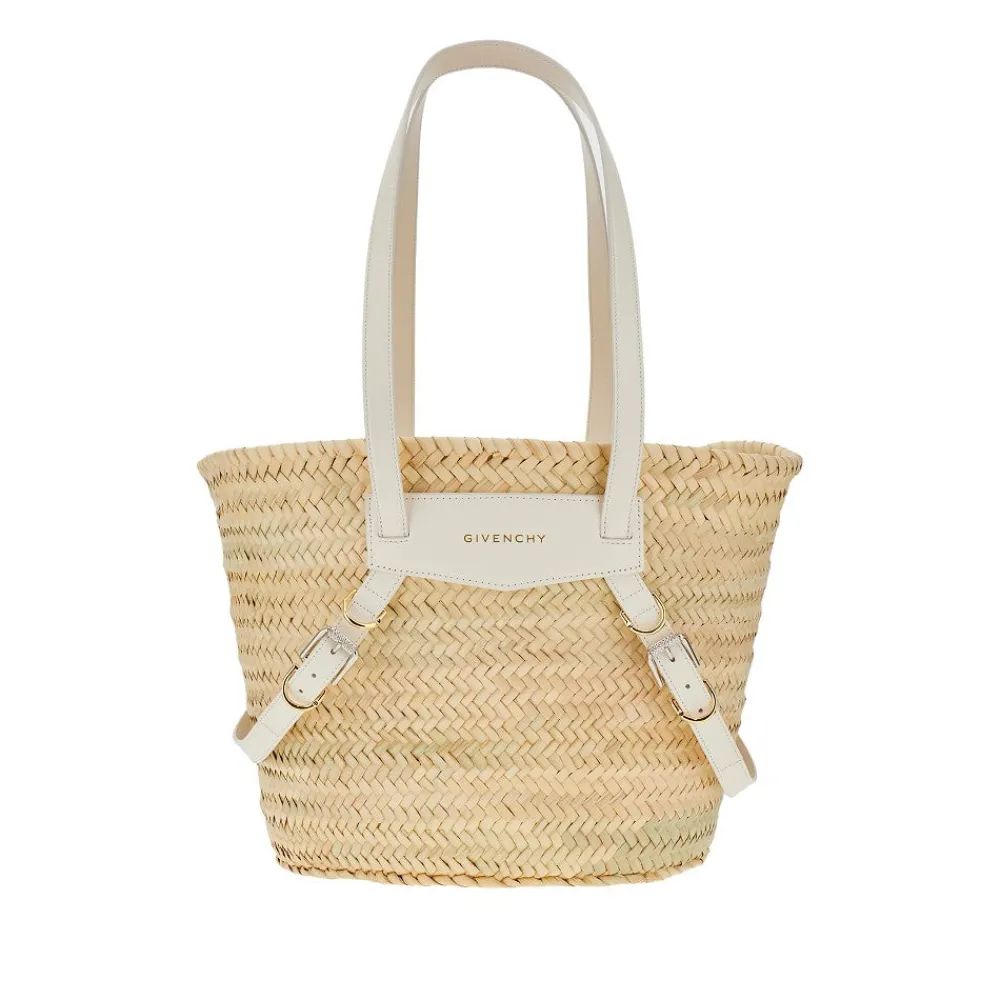 medium_voyou_raffia_baske_0.webp Hot Medium 'Voyou' raffia basket bag Shoulder Bags
