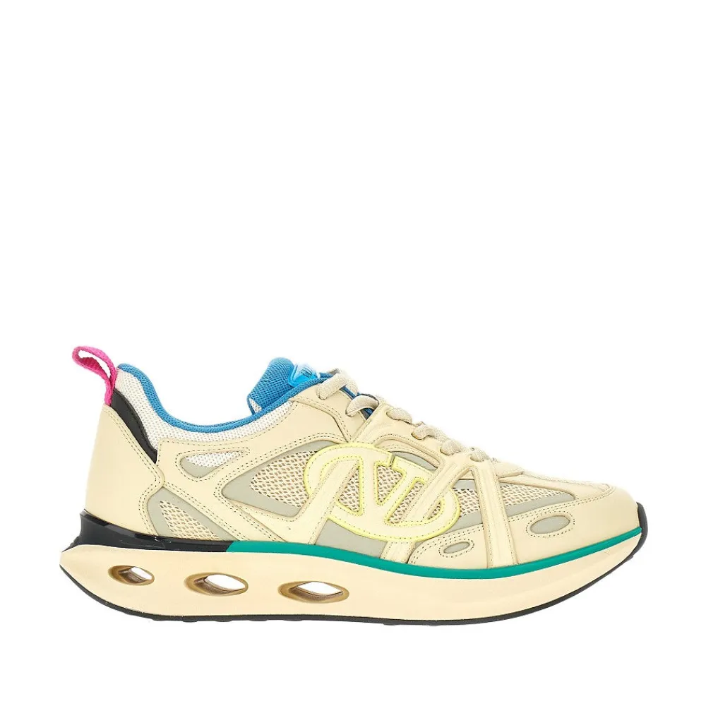 mesh_and_leather_vlogo_ea_0.webp Online Mesh and leather 'Vlogo Easyjog' sneakers Sneakers