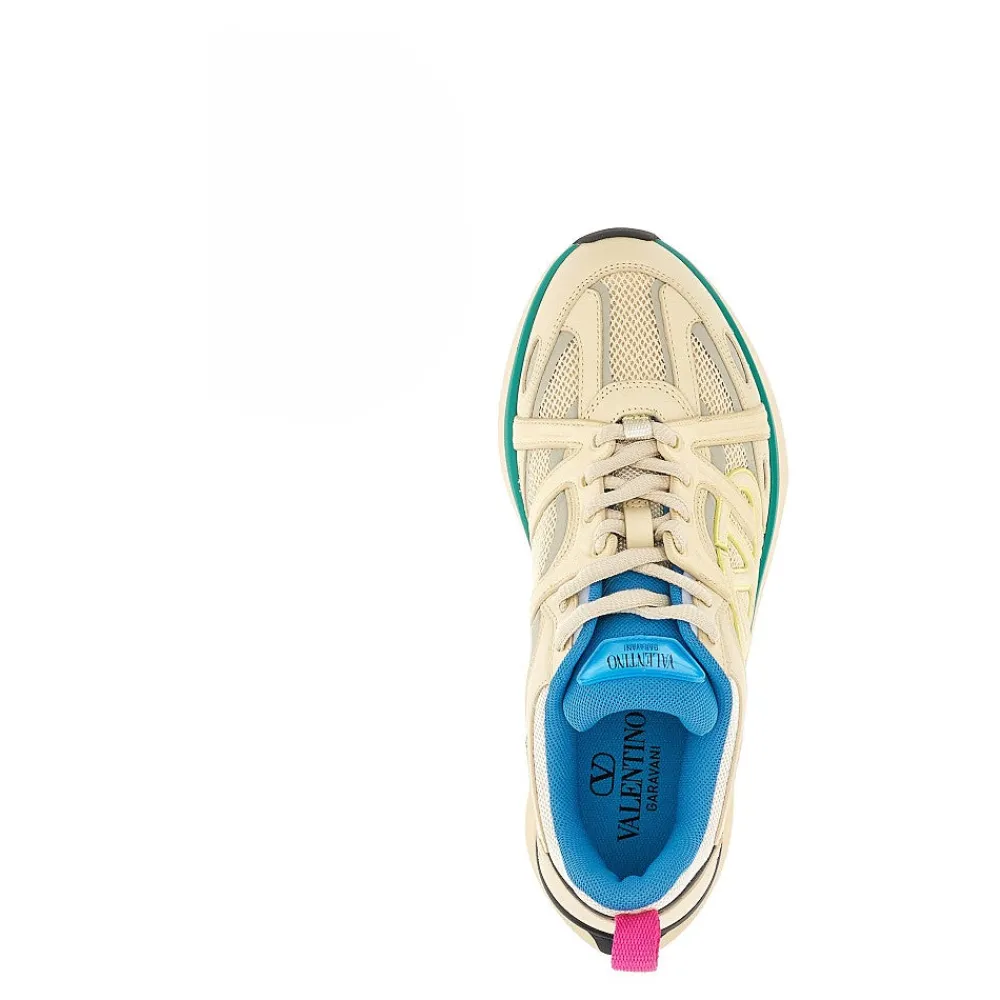 mesh_and_leather_vlogo_ea_3.webp Online Mesh and leather 'Vlogo Easyjog' sneakers Sneakers